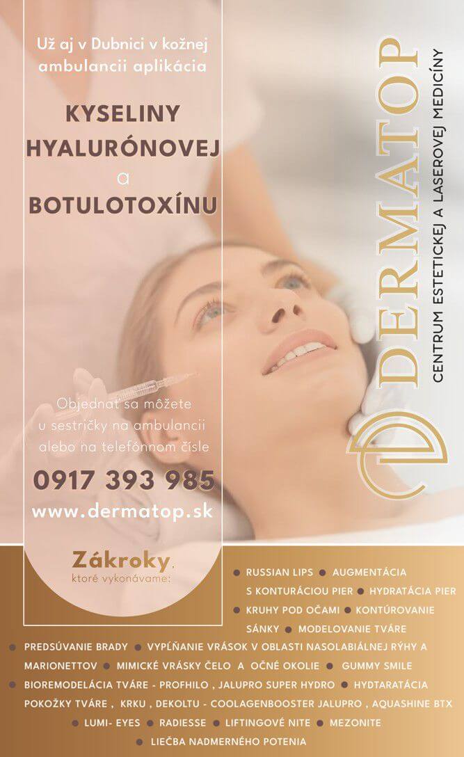 dubnica estetická medicína